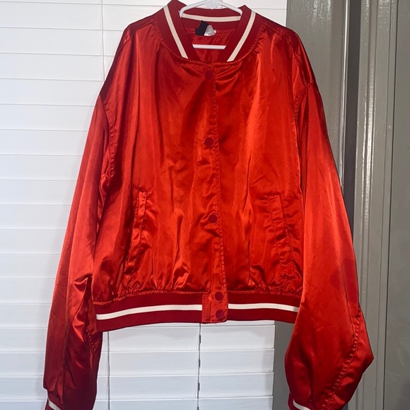 H&M Jackets & Blazers - Red H&M jacket